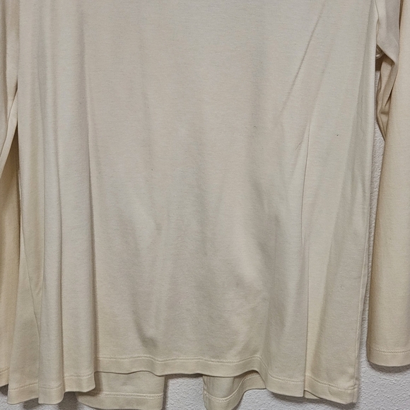 LL Bean open cardigan size medium petite - Picture 8 of 9